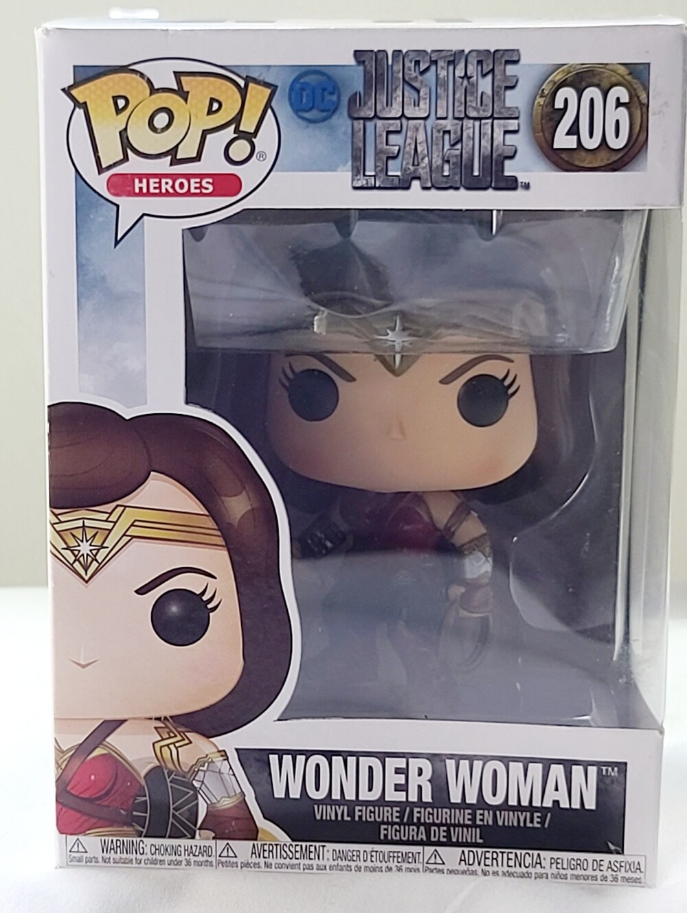 Funko Pop! Heroes DC Justice League Wonder Woman #206